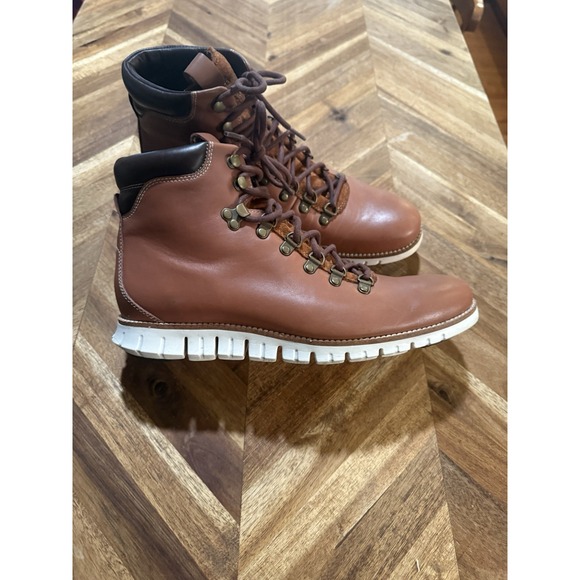 Cole Haan Boots ZeroGrand Hiker Leather Men US 10 - Picture 1 of 8